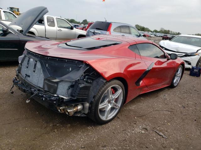 1G1YB2D40P5100935 - 2023 CHEVROLET CORVETTE STINGRAY 2LT RED photo 3