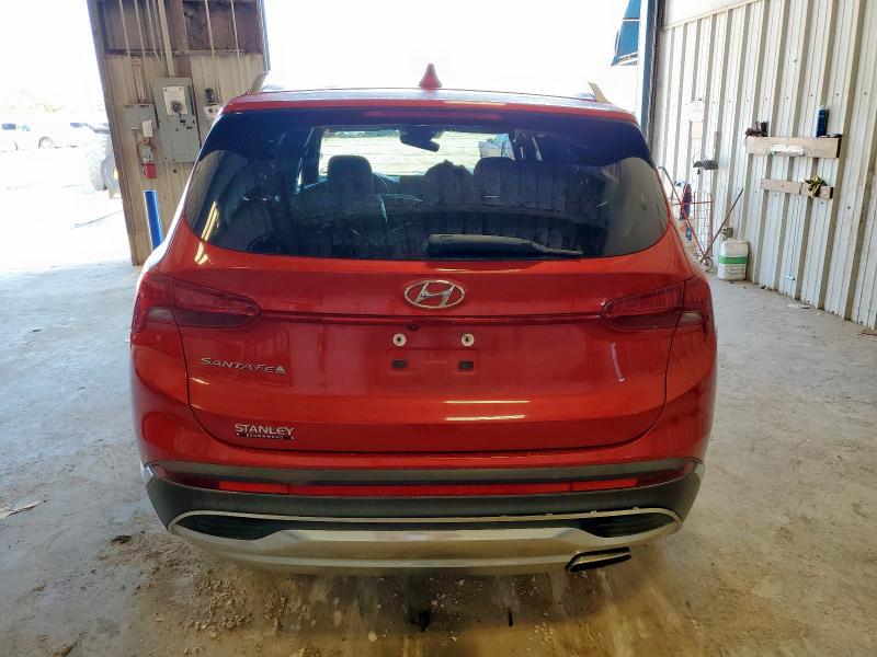 5NMS64AJ4NH375354 - 2022 HYUNDAI SANTA FE SEL RED photo 6
