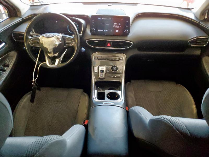 5NMS64AJ4NH375354 - 2022 HYUNDAI SANTA FE SEL RED photo 8