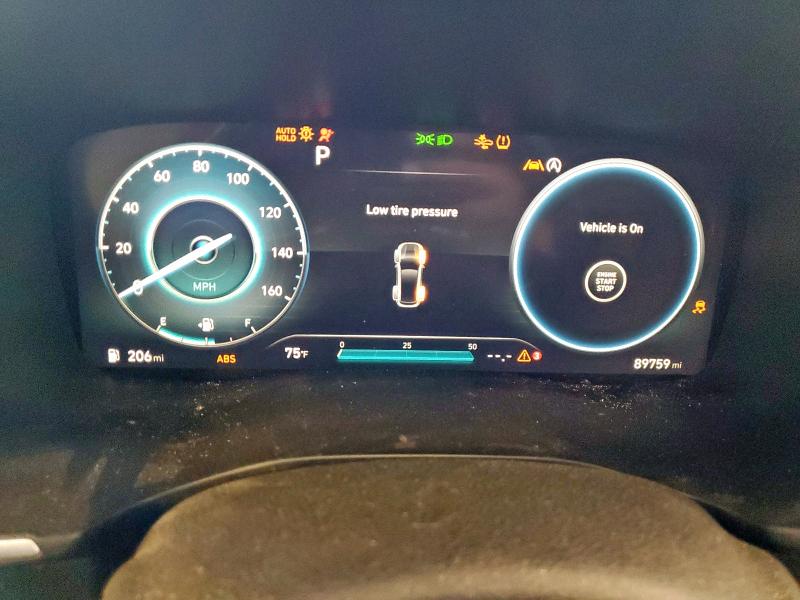 5NMS64AJ4NH375354 - 2022 HYUNDAI SANTA FE SEL RED photo 9