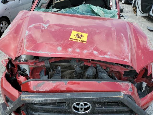 3TMCZ5AN2HM117596 - 2017 TOYOTA TACOMA DOUBLE CAB RED photo 11