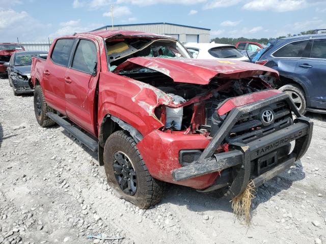 3TMCZ5AN2HM117596 - 2017 TOYOTA TACOMA DOUBLE CAB RED photo 4