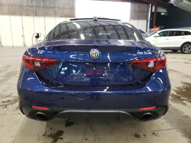 ZARFAEEN4H7538167 - 2017 ALFA ROMEO GIULIA TI Q4 BLUE photo 6