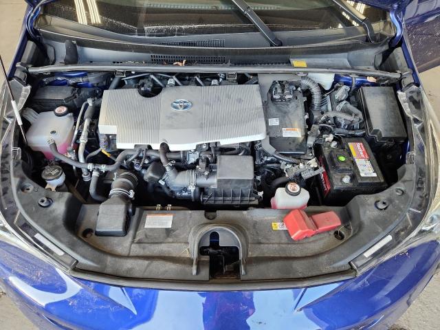 JTDKBRFU2J3597198 - 2018 TOYOTA PRIUS ლურჯი ფოტო 11