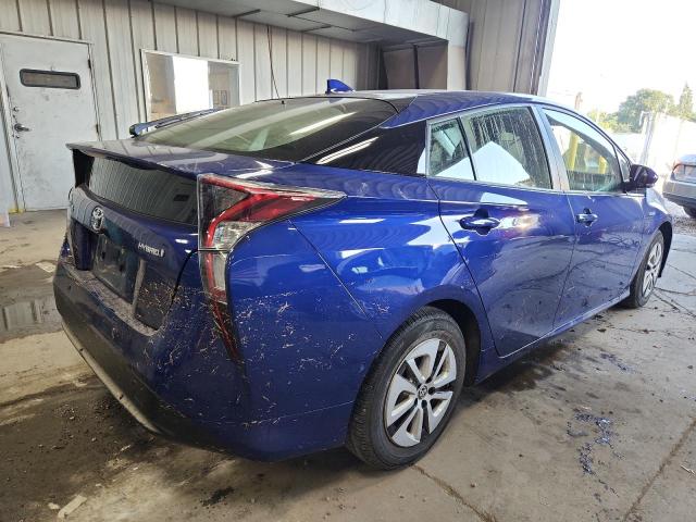 JTDKBRFU2J3597198 - 2018 TOYOTA PRIUS ლურჯი ფოტო 3