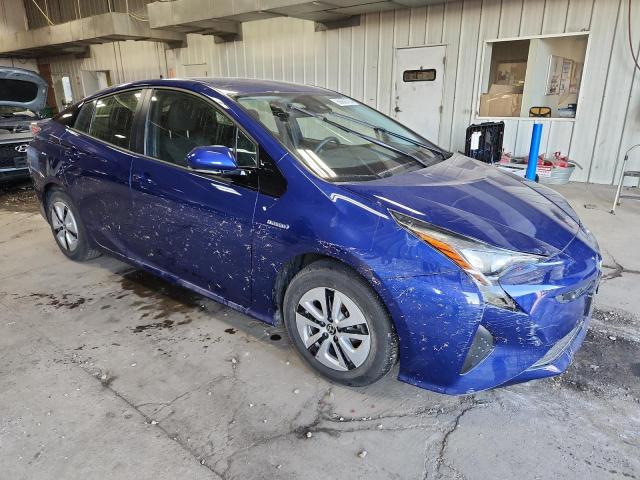 JTDKBRFU2J3597198 - 2018 TOYOTA PRIUS ლურჯი ფოტო 4