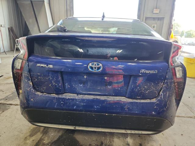 JTDKBRFU2J3597198 - 2018 TOYOTA PRIUS ლურჯი ფოტო 6