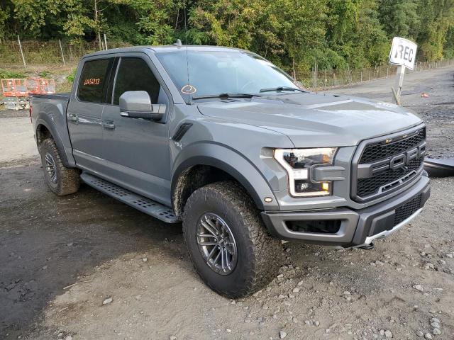 1FTFW1RG8LFB96236 - 2020 FORD F150 RAPTOR GRAY photo 4