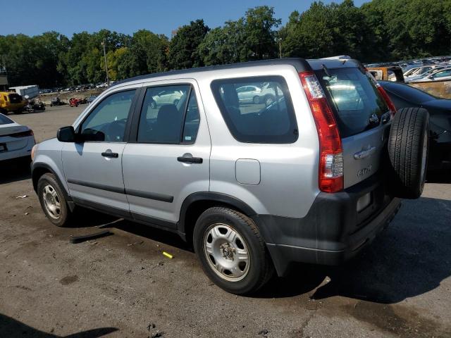 SHSRD68596U403105 - 2006 HONDA CR-V LX SILVER photo 2