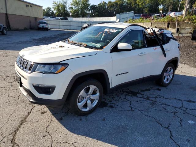 3C4NJDBB4LT256030 - 2020 JEEP COMPASS LATITUDE WHITE photo 1