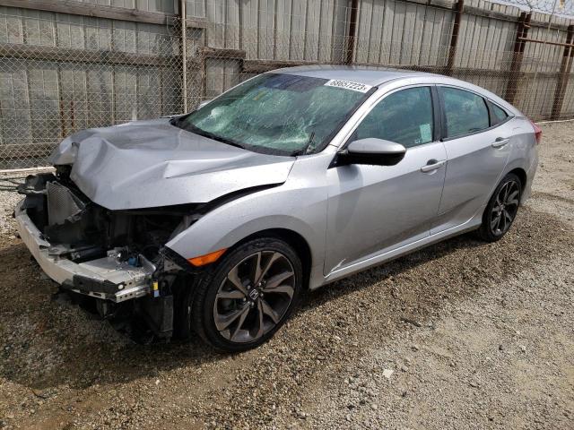 2HGFC2F86KH541774 - 2019 HONDA CIVIC SPORT ვერცხლისფერი ფოტო 1