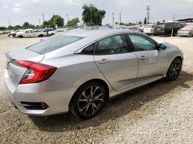 2HGFC2F86KH541774 - 2019 HONDA CIVIC SPORT ვერცხლისფერი ფოტო 3