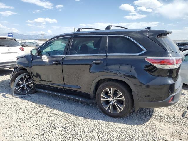 5TDJKRFH7GS270043 - 2016 TOYOTA HIGHLANDER XLE BLACK photo 2