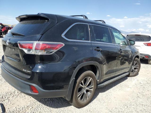 5TDJKRFH7GS270043 - 2016 TOYOTA HIGHLANDER XLE BLACK photo 3