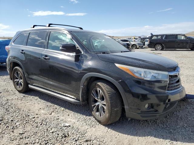 5TDJKRFH7GS270043 - 2016 TOYOTA HIGHLANDER XLE BLACK photo 4