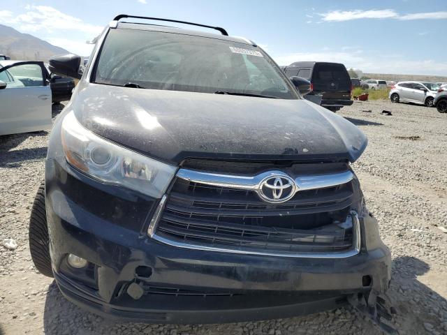 5TDJKRFH7GS270043 - 2016 TOYOTA HIGHLANDER XLE BLACK photo 5