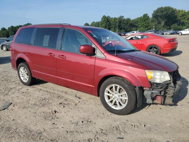 2C4RDGCG7FR512124 - 2015 DODGE GRAND CARA SXT RED photo 4