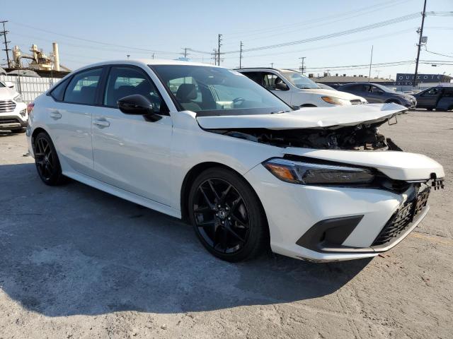 2HGFE2F57RH557900 - 2024 HONDA CIVIC SPORT WHITE photo 4