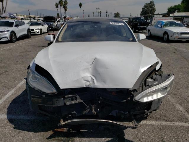 5YJSA1S10EFP46068 - 2014 TESLA MODEL S 白色 照片 5