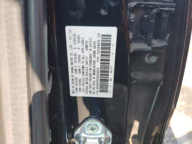 JH4CU2F62AC004932 - 2010 ACURA TSX BLACK photo 13