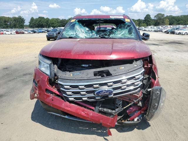 1FM5K8DH9GGC01679 - 2016 FORD EXPLORER XLT 红色 照片 5