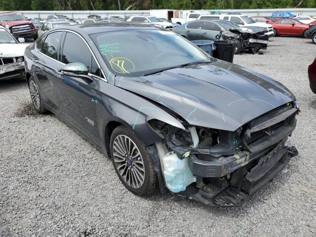 3FA6P0SU4HR151978 - 2017 FORD FUSION TITANIUM PHEV BLACK photo 4