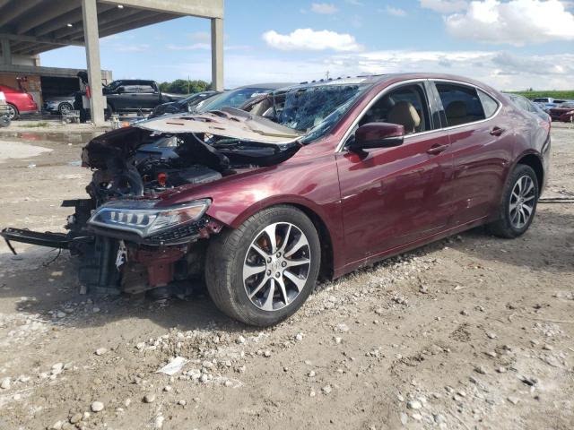 19UUB1F5XGA014224 - 2016 ACURA TLX TECH BURGUNDY photo 1