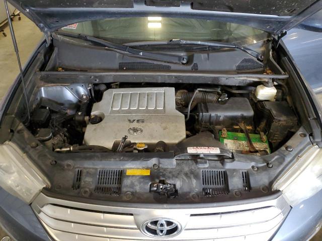 5TDBK3EH0DS197029 - 2013 TOYOTA HIGHLANDER BASE أزرق صورة 12