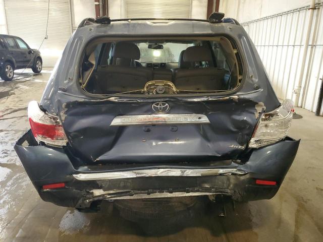 5TDBK3EH0DS197029 - 2013 TOYOTA HIGHLANDER BASE أزرق صورة 6
