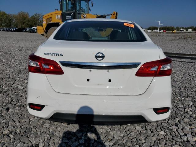 3N1AB7AP6KY368858 - 2019 NISSAN SENTRA S WHITE photo 6