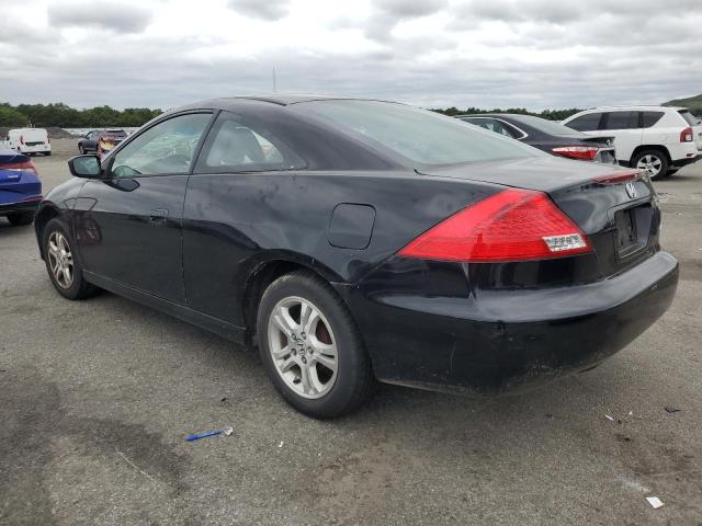 1HGCM72387A019600 - 2007 HONDA ACCORD LX BLACK photo 2