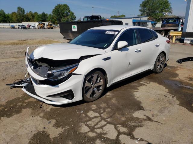 5XXGT4L37LG427004 - 2020 KIA OPTIMA LX WHITE photo 1