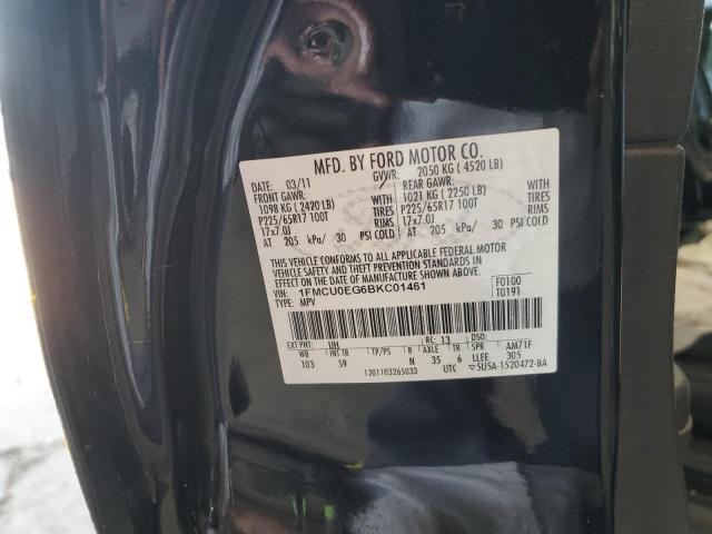 1FMCU0EG6BKC01461 - 2011 FORD ESCAPE LIMITED Қара фото 13