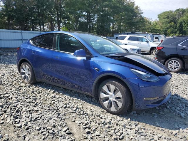 7SAYGDEEXPF799472 - 2023 TESLA MODEL Y ლურჯი ფოტო 4