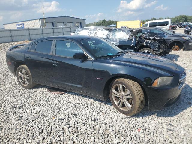 2C3CDXDT4DH532419 - 2013 DODGE CHARGER R/T შავი ფოტო 4