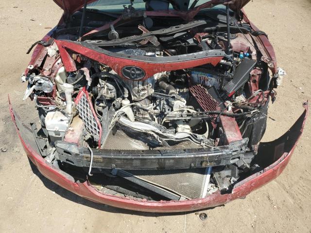 4T1BF3EK2BU706980 - 2011 TOYOTA CAMRY BASE RED photo 11
