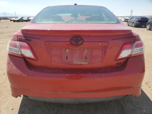 4T1BF3EK2BU706980 - 2011 TOYOTA CAMRY BASE RED photo 6
