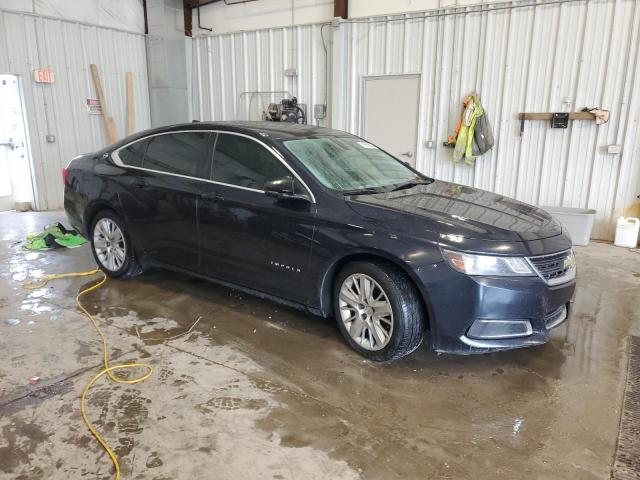 2G11Y5SL4E9144884 - 2014 CHEVROLET IMPALA LS BLUE photo 4