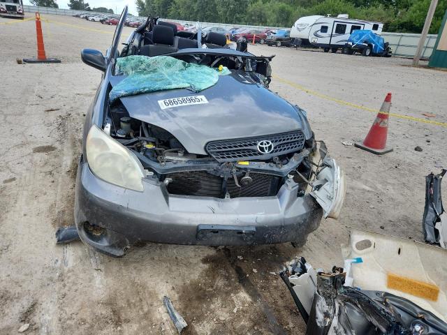 2T1KR32E37C670795 - 2007 TOYOTA COROLLA MA XR GRAY photo 5