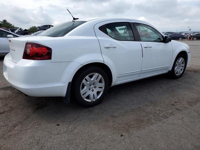 1B3BD4FB3BN586925 - 2011 DODGE AVENGER EXPRESS Biały zdjęcie 3