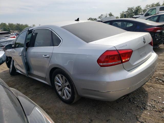 1VWCP7A31CC067197 - 2012 VOLKSWAGEN PASSAT SEL SILVER photo 2