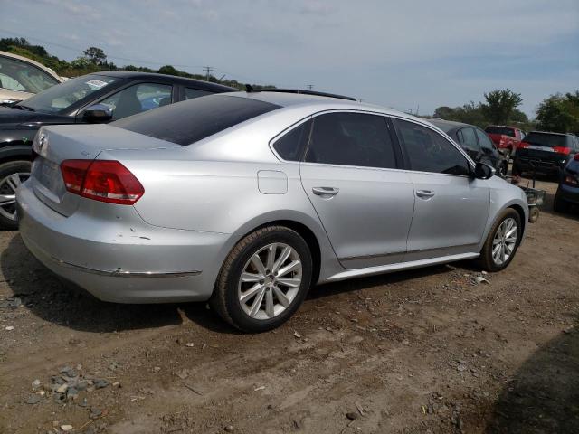 1VWCP7A31CC067197 - 2012 VOLKSWAGEN PASSAT SEL SILVER photo 3