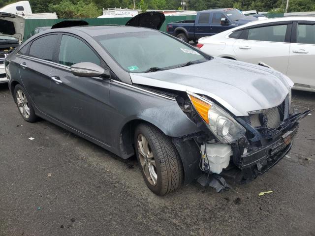 5NPEC4AC9BH035963 - 2011 HYUNDAI SONATA SE 灰色 照片 4
