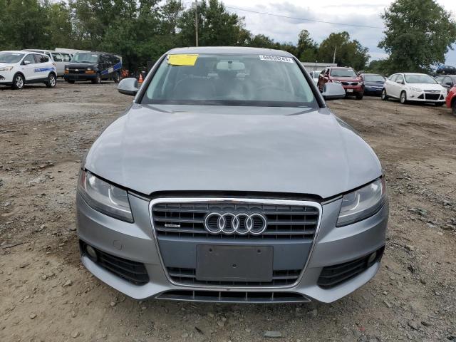 WAULF78K99N068725 - 2009 AUDI A4 2.0T QUATTRO SILVER photo 5