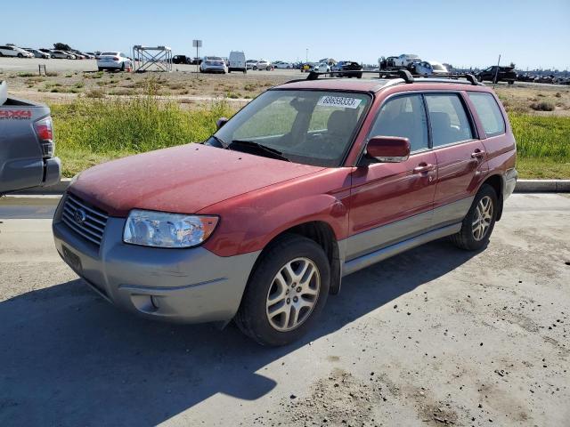 JF1SG67626H708039 - 2006 SUBARU FORESTER 2.5X LL BEAN RED photo 1
