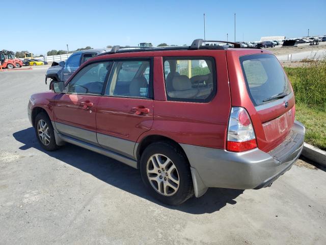 JF1SG67626H708039 - 2006 SUBARU FORESTER 2.5X LL BEAN RED photo 2