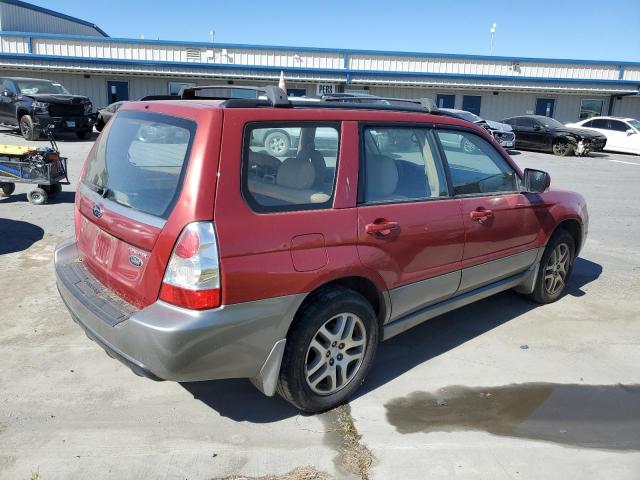 JF1SG67626H708039 - 2006 SUBARU FORESTER 2.5X LL BEAN RED photo 3