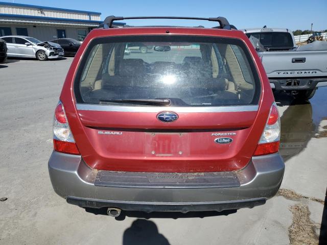 JF1SG67626H708039 - 2006 SUBARU FORESTER 2.5X LL BEAN RED photo 6