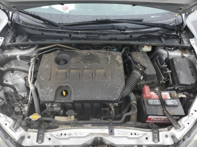 5YFBURHE2HP623509 - 2017 TOYOTA COROLLA L SILVER photo 11