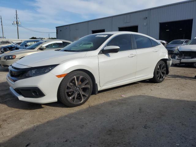 2HGFC2F86LH572167 - 2020 HONDA CIVIC SPORT WHITE photo 1